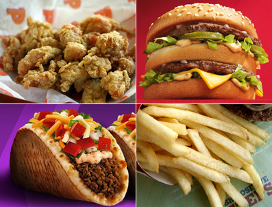 Fast Foods Create Body Fat